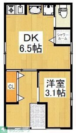 松山1丁目アパートの物件間取画像